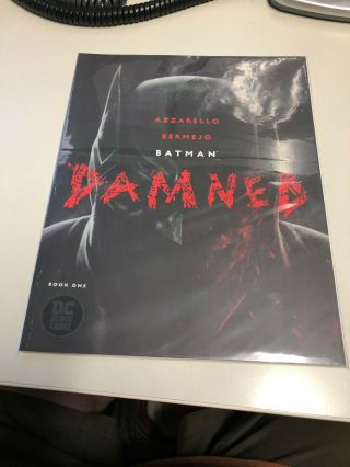 Batman Damned 1 Uncensored,  2 & 3 (1st Print) Dc Black Label 2018 Nm - Vf