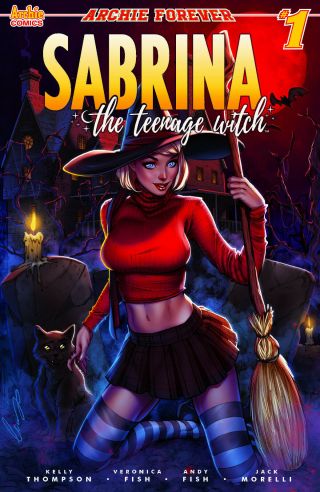 Sabrina The Teenage Witch 1 Elias Chatzoudis Variant Archie Comics 2019