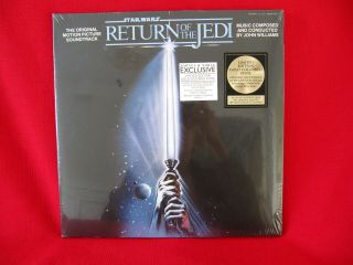 Star Wars Episode Vi: Return Of The Jedi Limited Gold Vinyl Lp B&n Exclusive