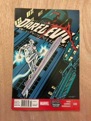Daredevil 30 Last Issue Newsstand Variant Edition Marvel Comics Vf/nm