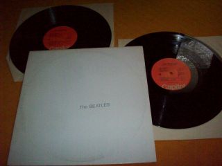 The Beatles,  The White Album,  1976 Capitol Press.  Ex Cond.  With Inserts