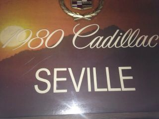 1980 Cadillac Seville Showroom Sign,  Display Corp.  Int ' l,  Big 30 