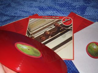 The Beatles - 1962 - 1966 - Double Red Vinyl Lp Album 1978 (red Vinyl)