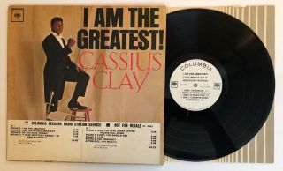 Cassius Clay - I Am The Greatest - 1963 White Label Promo (nm -) Muhammad Ali