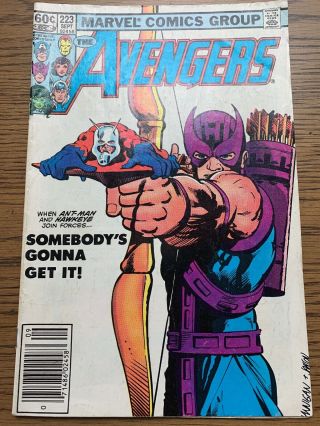 Avengers 223,  196 (1980,  Marvel) Taskmaster