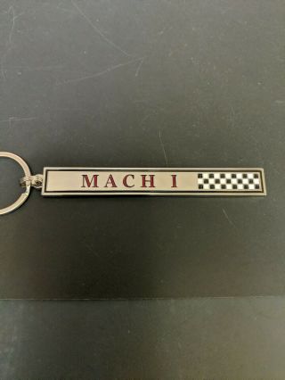 1969 Ford Mustang Mach 1 Emblem Keychain (i8)