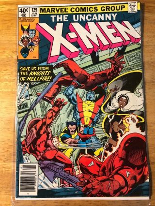 The Uncanny X - Men 129 First Appearance Of Kitty Pryde And Emma Frost Newsstand