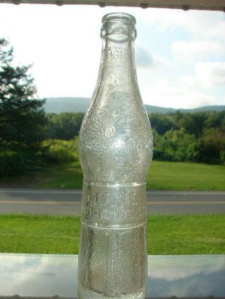 Art Deco Soda Bottle - Moxie Bottling Co.  Of Lehighton,  Pa