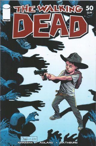 Walking Dead 50 (2001 Series,  Image) 1st Print Kirkman Vf
