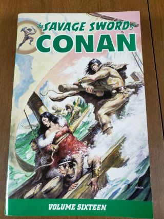 Dark Horse Conan: Savage Sword Of Conan Volume 16