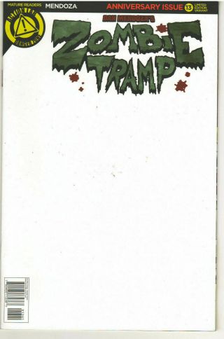 Zombie Tramp 13 Blank Variant,  Vol.  3 (ongoing),  Nm,  Action Lab 1st Print