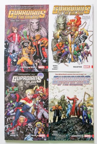 Guardians Of The Galaxy Guard Vol.  1 2 3 & 4 Marvel Graphic Novel Comic Book