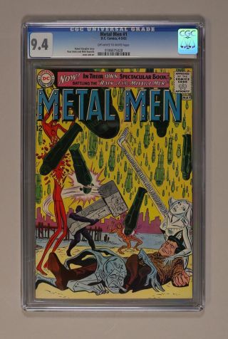 Metal Men (1st Series) 1 1963 Cgc 9.  4 0186675028