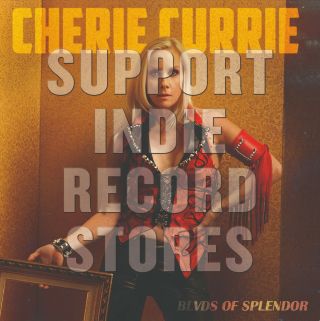 Cherrie Currie Blvds Of Splendor Lp Rsd19 Runaways Nm Translucent Red