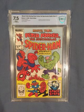 Marvel Tails 1 Cgc 9.  6 1st Spider - Ham Peter Porker
