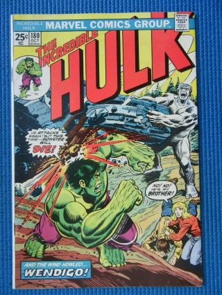 INCREDIBLE HULK 180 - (VF, ) AND 181 - (NM -) - 1ST & 2ND APP OF THE WOLVERINE 4