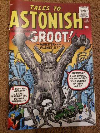 Tales To Astonish 13 1st Groot Custom Made Cover Reprint