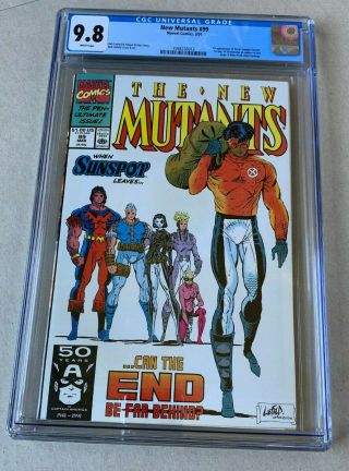 Mutants 99,  Cgc 9.  8 1st Appearance Of Feral,  1st Shatterstar Cameo