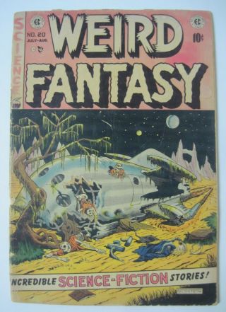 Weird Fantasy 20 July - August 1953 E.  C.  Comics Al Feldstein