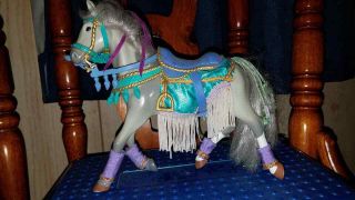 " Acapella " Grey Arabian Mare Removable Mane And Tail Grand Champions Model Horse