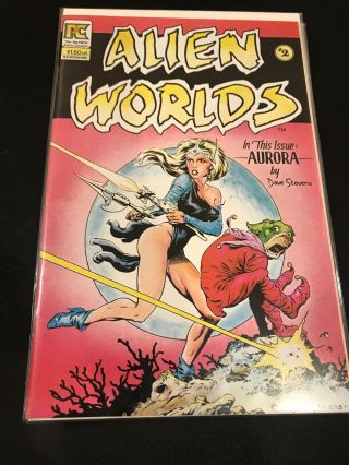 Alien Worlds 1 - 9,  3D 1 (Pacific Comics) Full Set Plus 3D Issue Dave Stevens 3