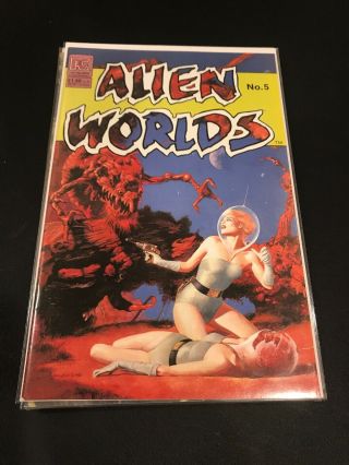 Alien Worlds 1 - 9,  3D 1 (Pacific Comics) Full Set Plus 3D Issue Dave Stevens 6
