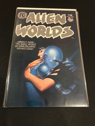 Alien Worlds 1 - 9,  3D 1 (Pacific Comics) Full Set Plus 3D Issue Dave Stevens 8