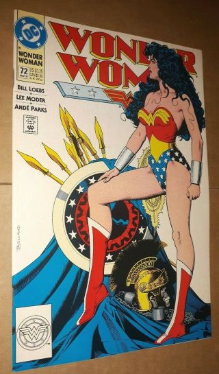 Wonder Woman 72 Brian Bolland Key Cover Dc 1993