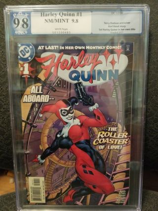 Harley Quinn 1 Pgx 9.  8 (2000 1st Series) (dc Comics Joker Batman)