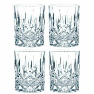 Nachtmann Noblesse Whisky Tumblers Glasses Set Of 4 In A Box -