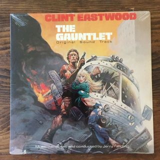 Ost (lp) " The Gauntlet " Jerry Fielding / Clint Eastwood / Frazetta Art.