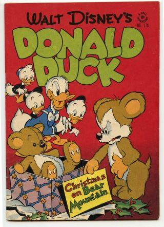 Jerry Weist Estate: Four Color Comics 178 (dell 1947) Vf - 1st Uncle Scrooge