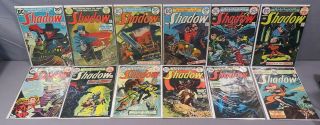 The Shadow 1 2 3 4 5 6 7 8 9 10 11 12 (full Run 1 - 12) Dc Comics 1973 Kaluta