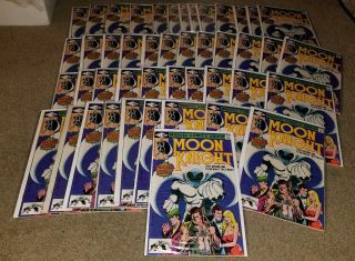 Marvel Comic Moon Knight 1 Nm Sienkiewicz 11/80 Bronze Key Book 1st App Solo 32