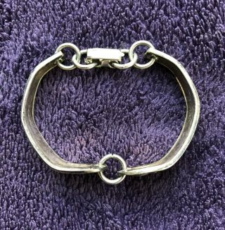 Vintage Gerber Baby Children ' s Spoon Bracelet Jewelry 4