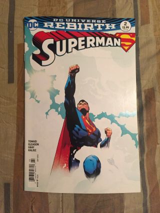 Superman 2 Rebirth Newsstand Very Hard To Find [dc,  2016]