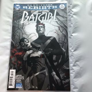 Batgirl 17 Joshua Middleton Variant Cover Nightwing Vs Mad Hatter Dc