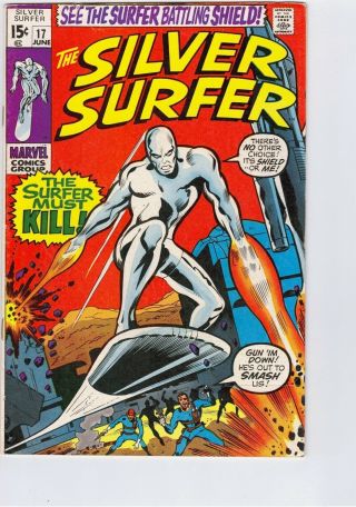 Silver Surfer 17 Awesome Vf7.  5
