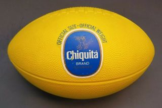 Chiquita Banana Promotional Football Vintage 1971 Official Size/weight