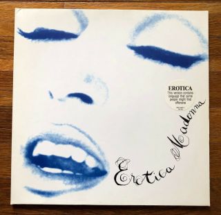 Madonna Erotica Rare 2 X Vinyl Lp Record 