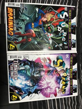 Supergirl 33 & Superman 14,  Dc 2019,  Recalled Covers