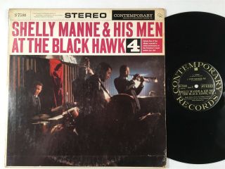 Shelly Manne & His Men At The Blackhawk Contemporary Jazz Lp