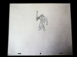 He - Man & The Masters Of The Universe Animation Production He - Man Pencil