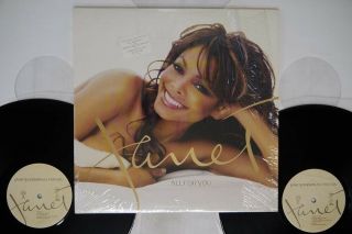 Janet Jackson All For You Virgin 7243 8 10144 1 7 Us Shrink Vinyl 2lp