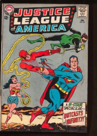 Justice League Of America (1960 Series) 25 In Vg, .  Dc Comics [ Wn]