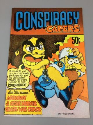 1969 Conspiracy Capers Skip Williamson Spiegelman Underground Comix
