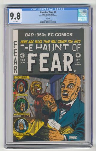 The Haunt Of Fear 8,  Cgc 9.  8 (aug 1994)
