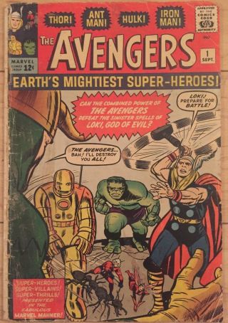 Avengers 1 - First Appearance Of The Avengers