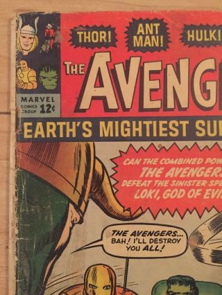 Avengers 1 - First Appearance of The Avengers 2