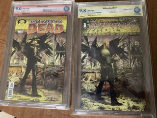 Walking Dead 1 And 150 Cbcs 9.  0 9.  8 Signed By Tony Moore